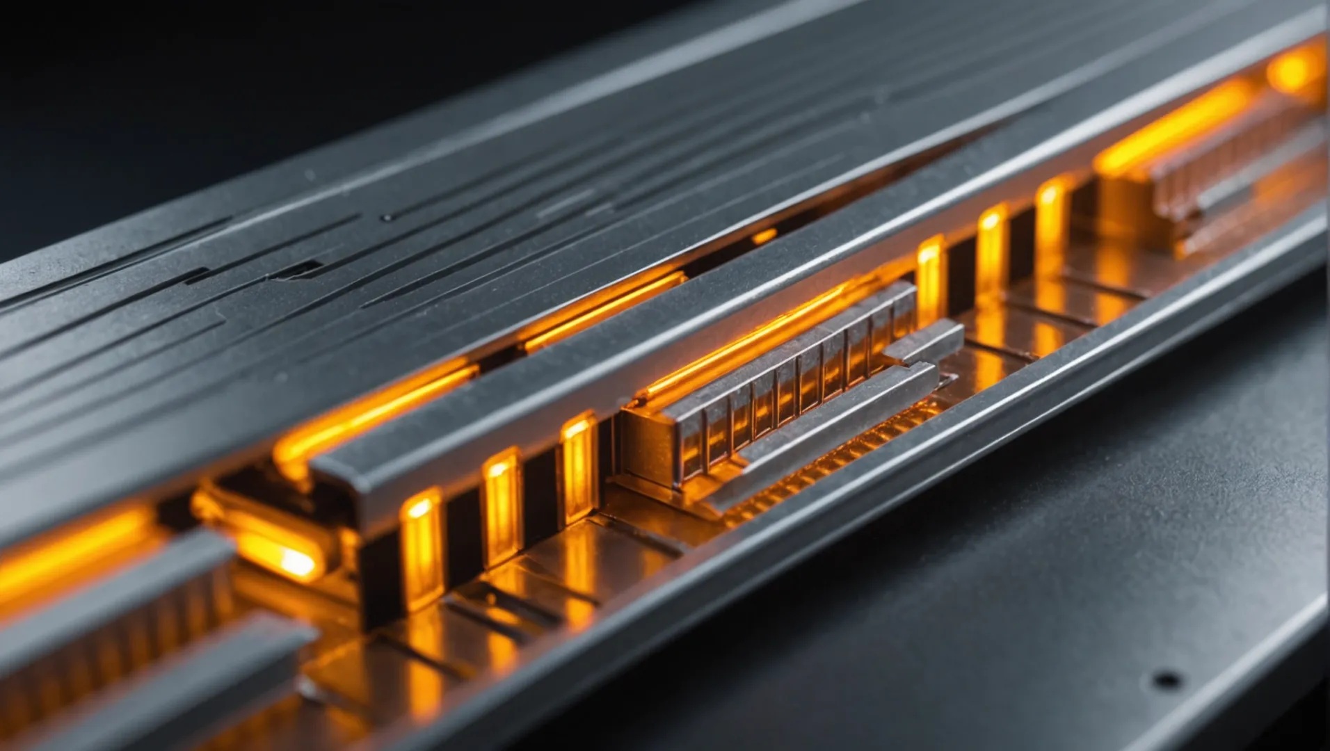 LED channels with heat sink fins enhancing heat dissipation