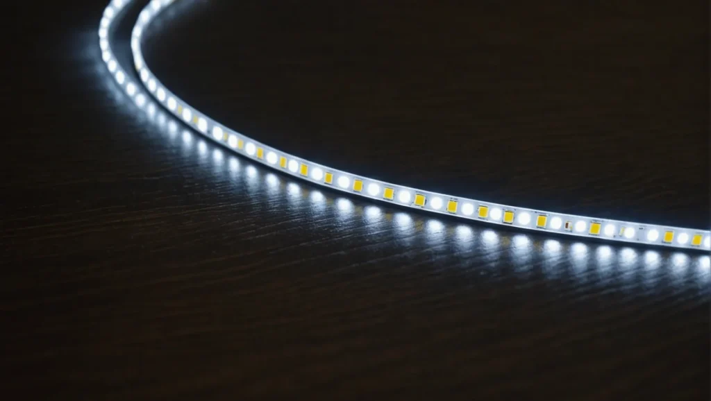 A visual comparison of various LED strip widths