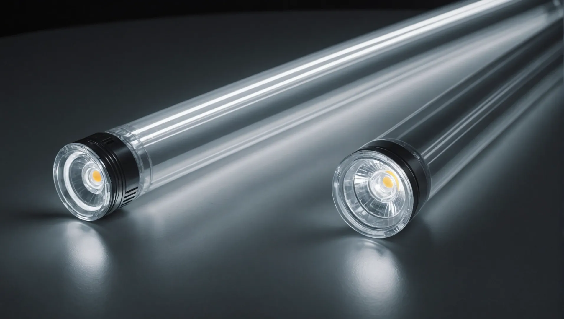 Comparison of plastic and aluminum LED tube lights
