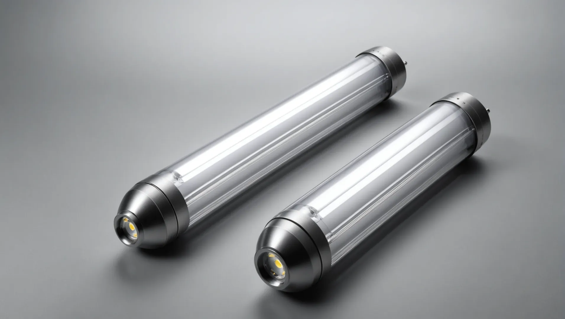 Comparison of plastic and aluminum LED tube lights