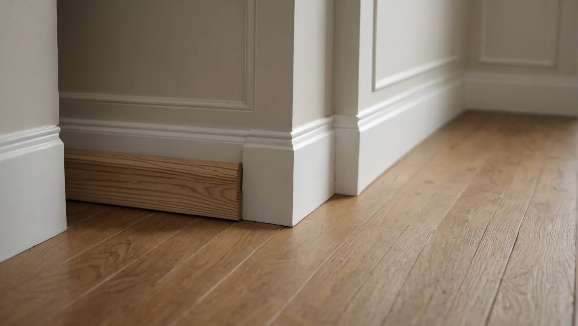 A comparison of skirting board materials - MDF, wood, PVC, and aluminum