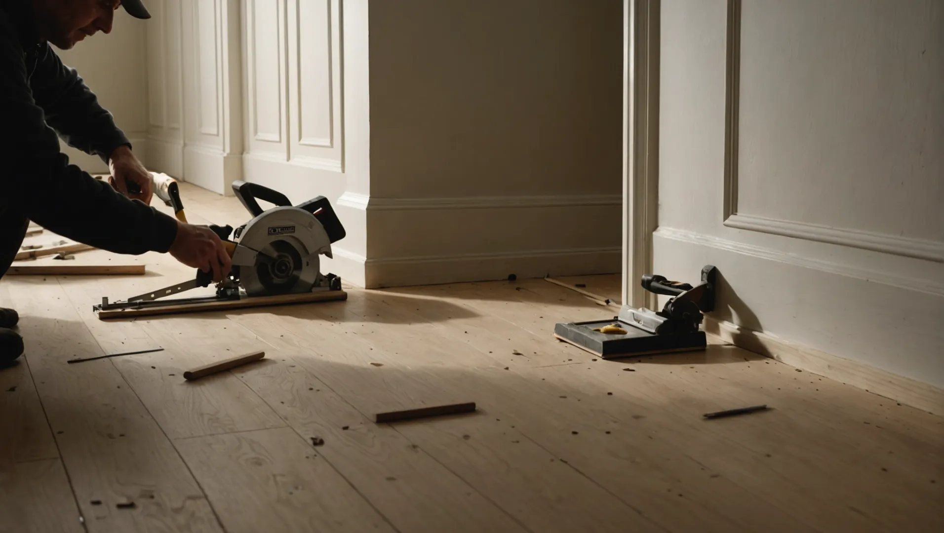 Comparison of skirting boards and beading installation