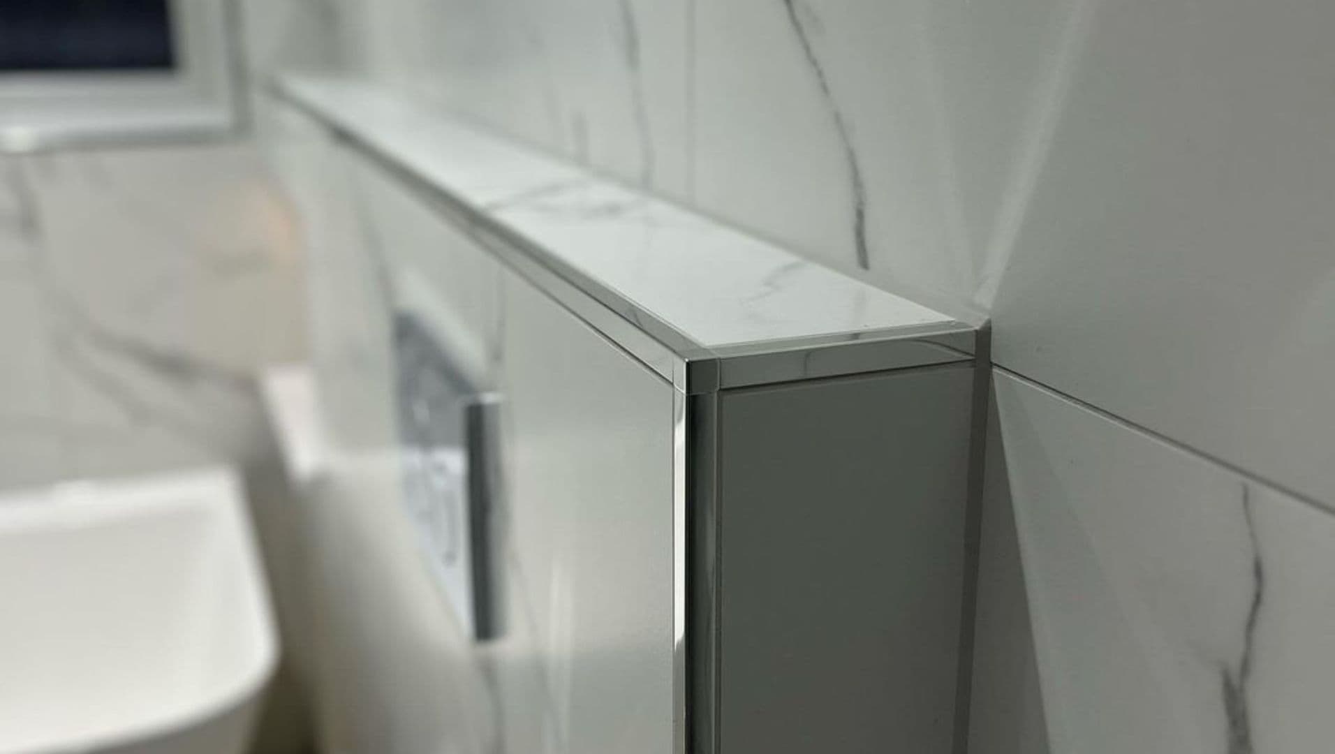 Different applications of tile trim in home renovation projects