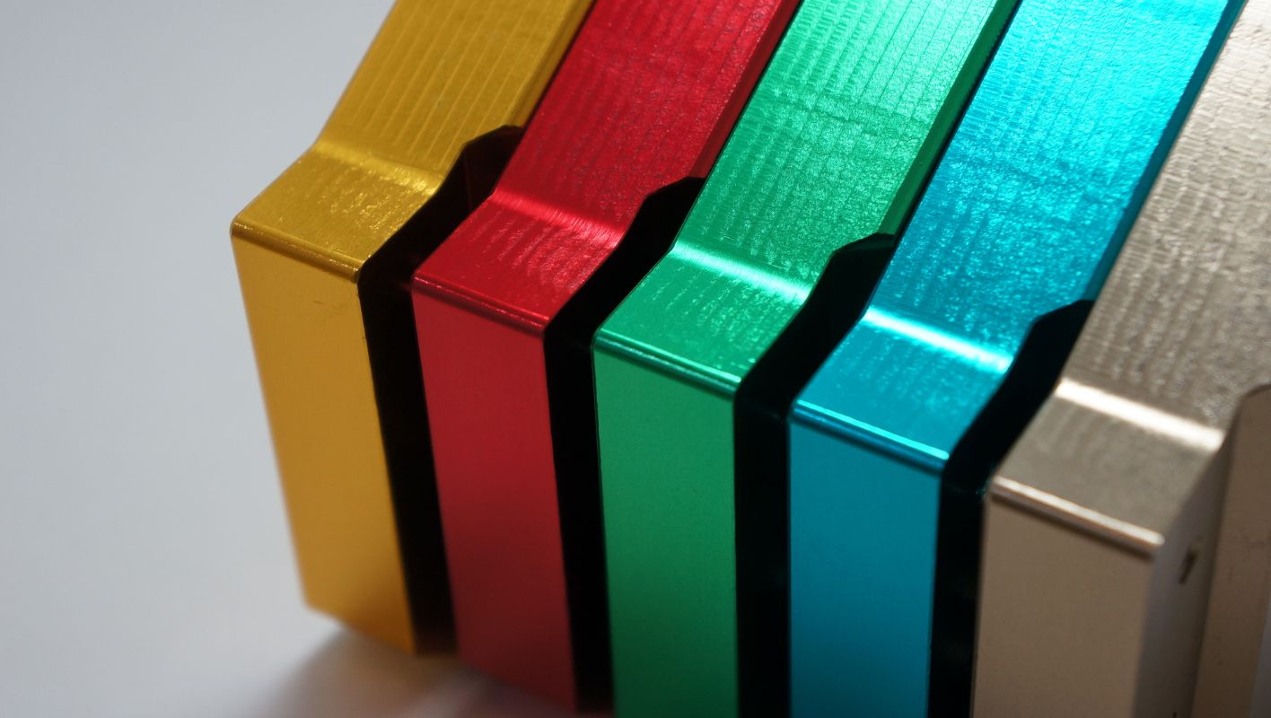anodized finished aluminum