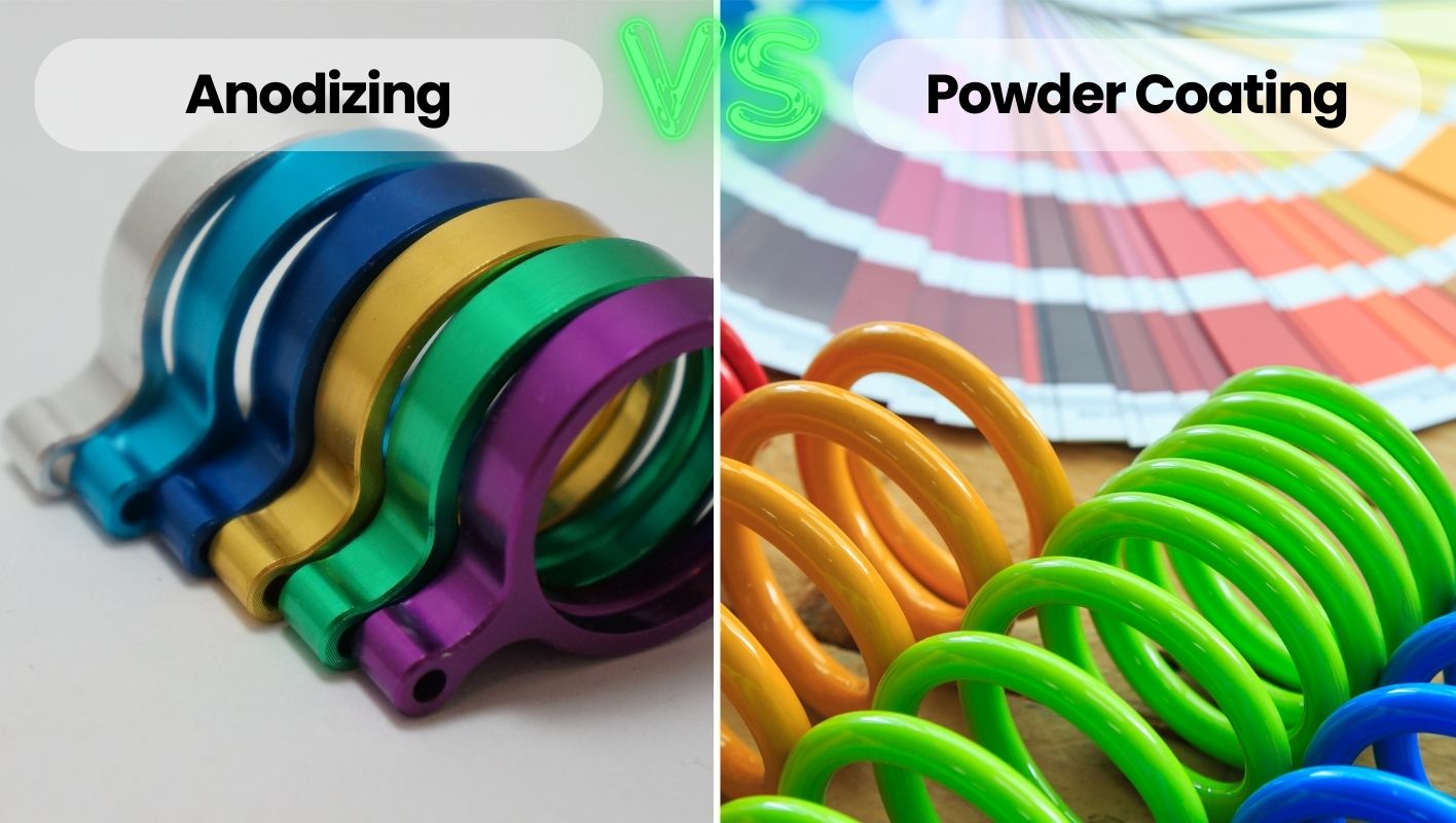 Anodizing VS Powder Coating anodizing vs powder coating