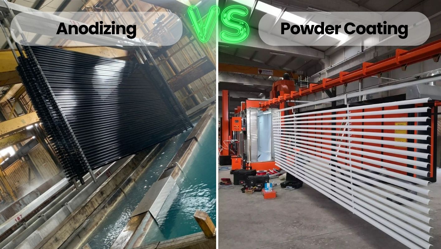 anodizing vs powder coating