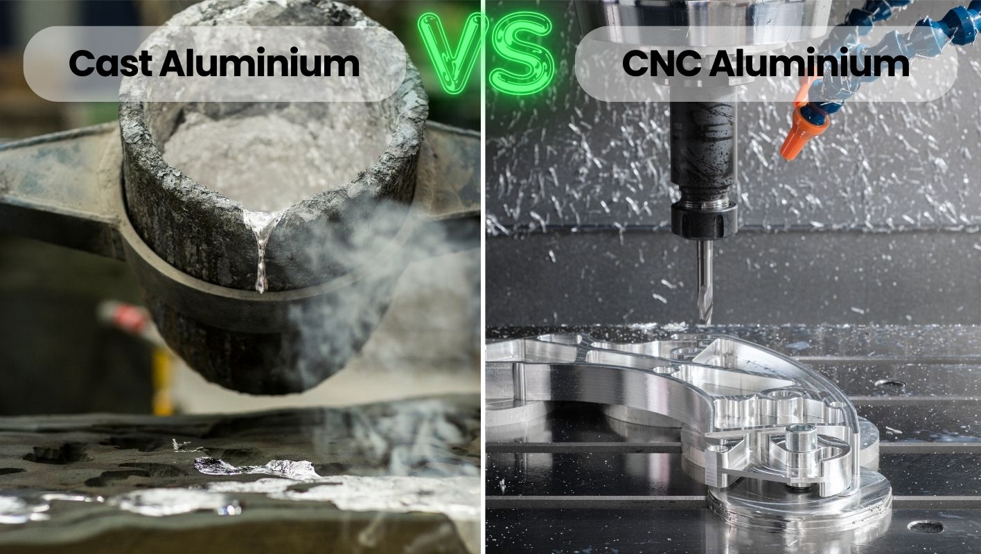 Cast Aluminium VS CNC Aluminium cast aluminium vs cnc aluminium
