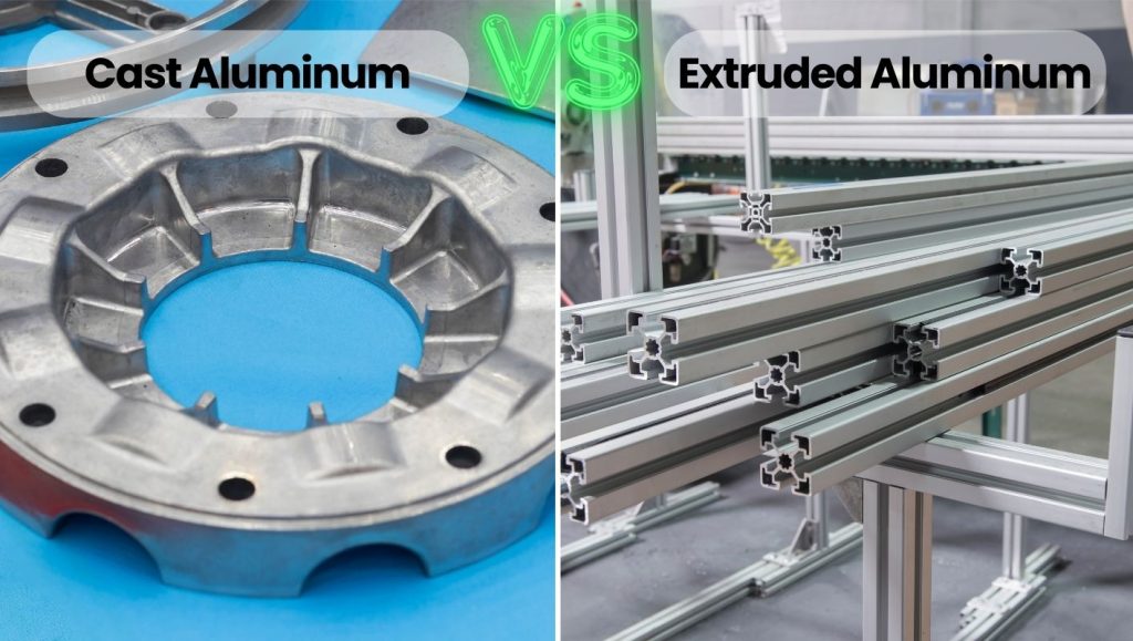 cast aluminum vs extruded aluminum