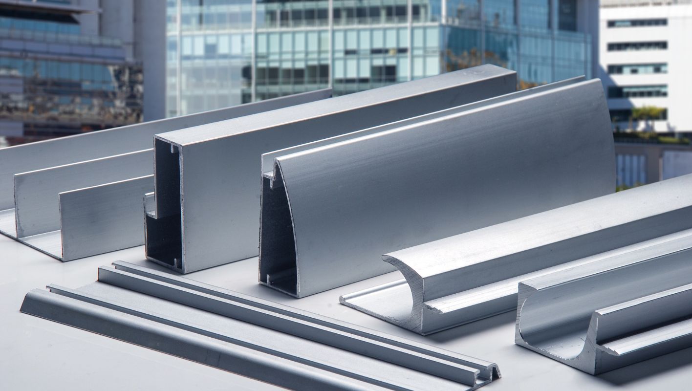 Collection of customized aluminum extrusions