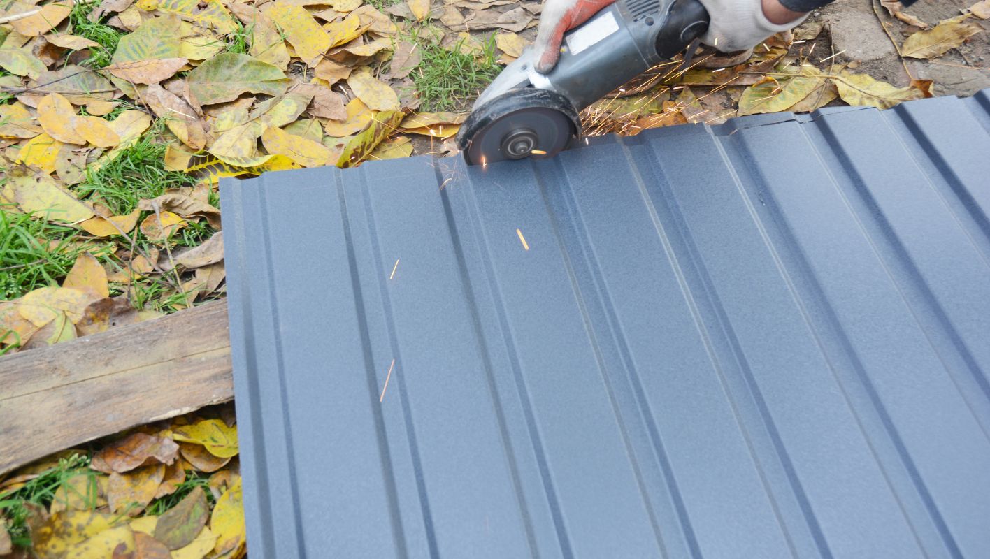 Cutting Metal Roofing cutting metal roofing