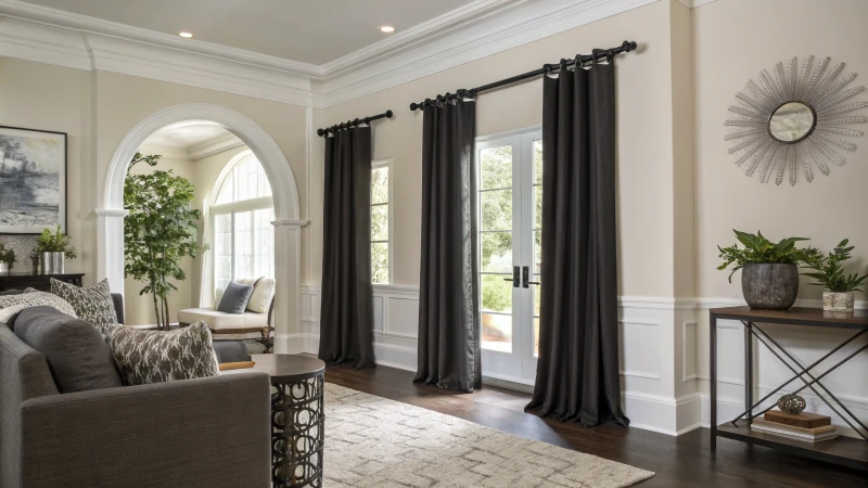 Drapery Rods Colors Choosing the Right Curtain Rod Color