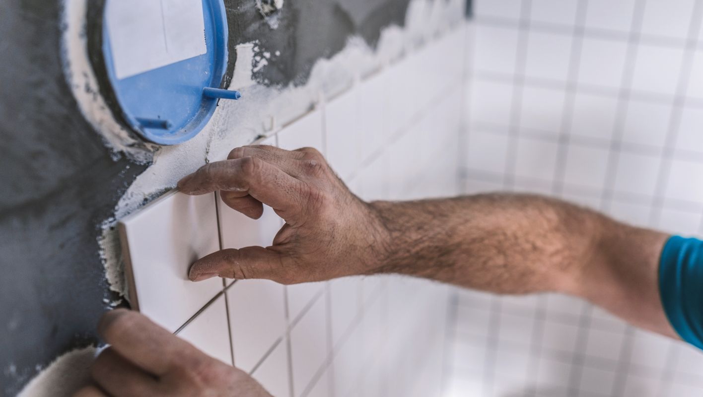 install porcelain tile