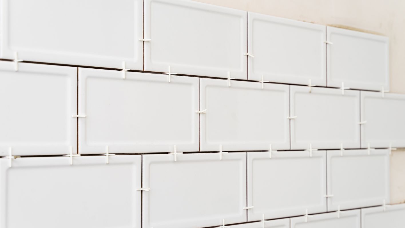 lay down 2'x4' tiles