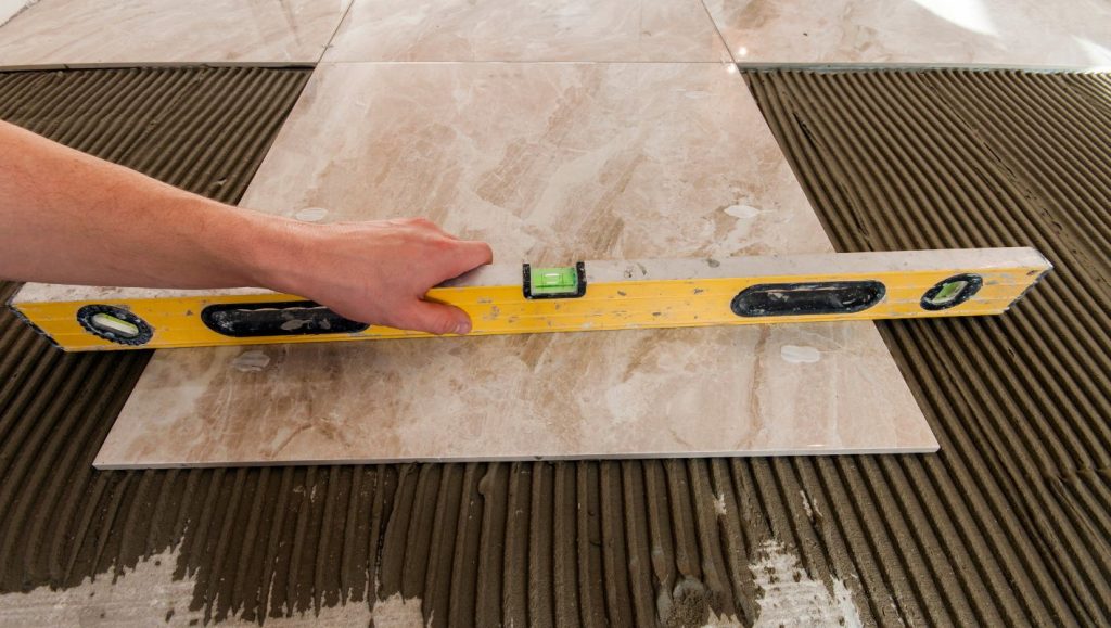 level a floor for tile