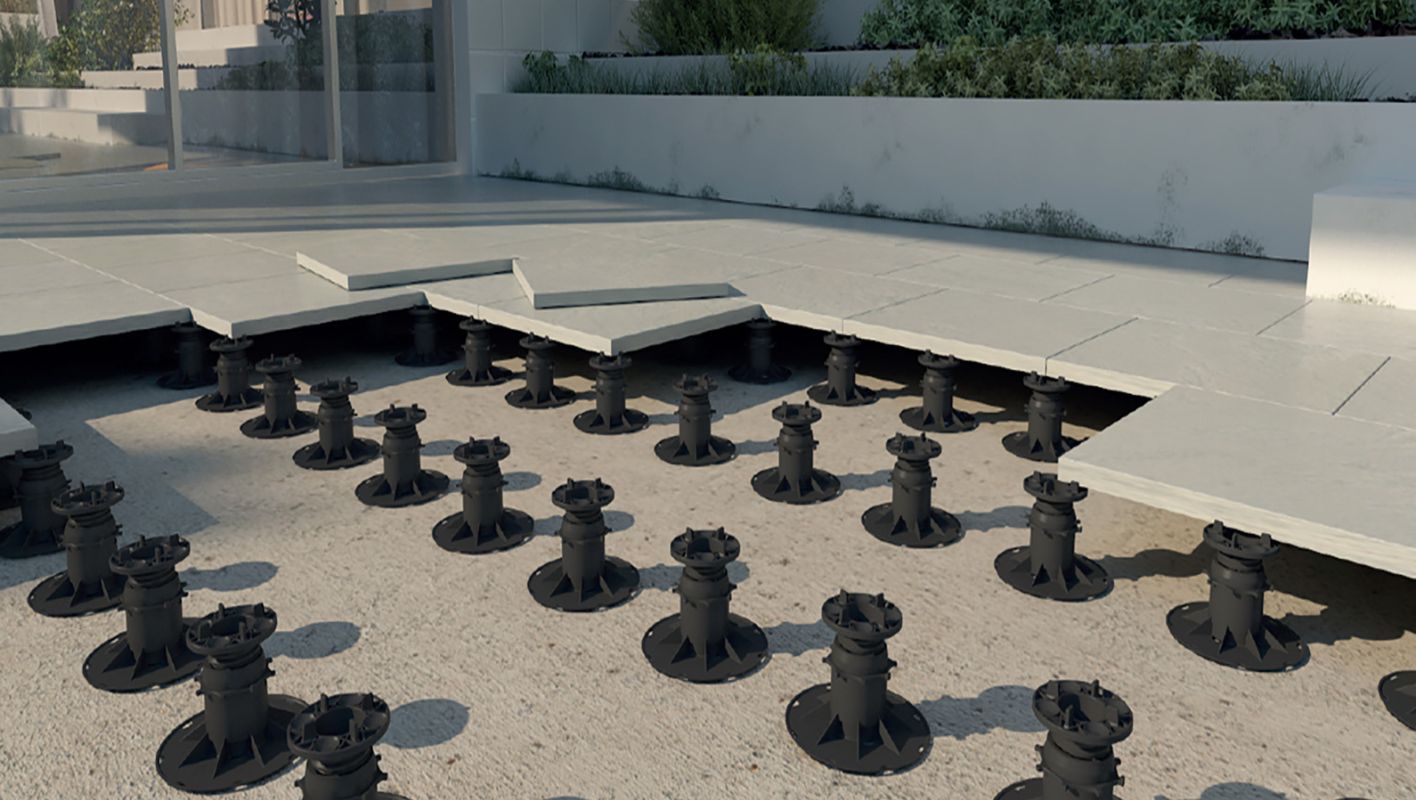Pedestal Paver System Work pedestal paver system work