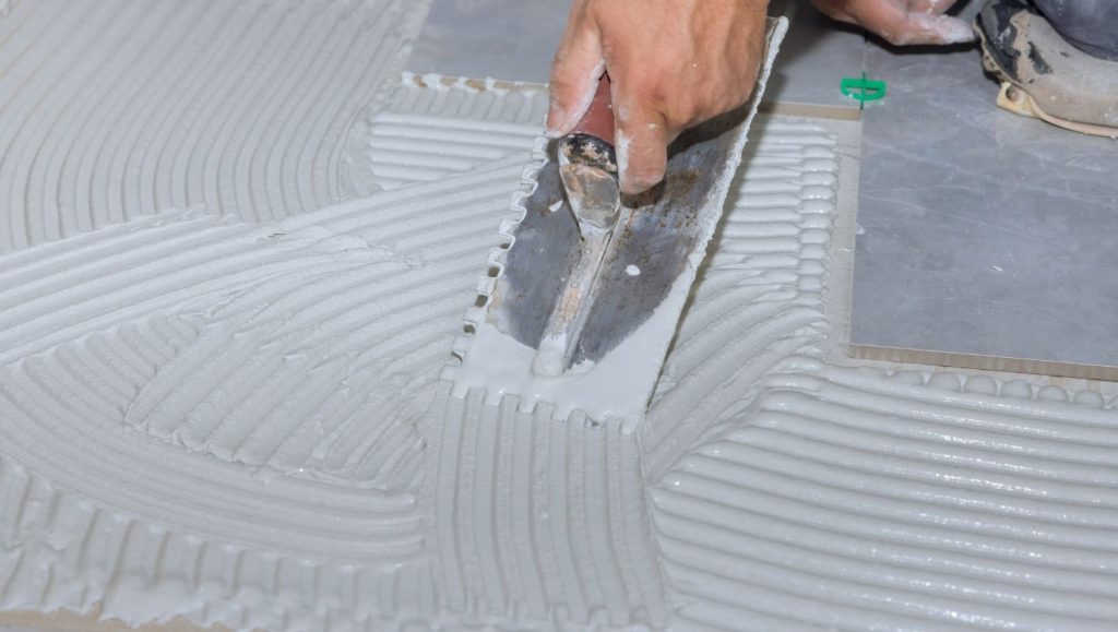 trowel for tile
