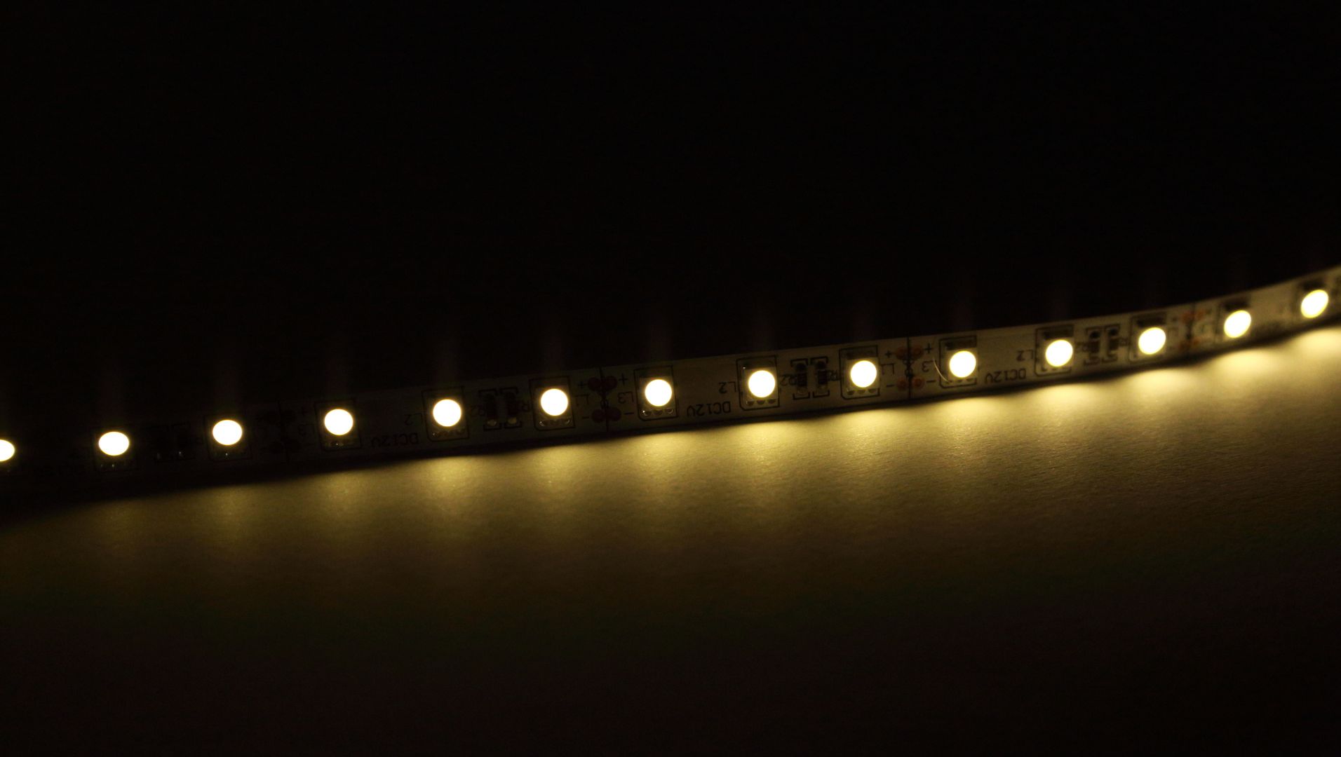 LED strip light flickering due to voltage fluctuations