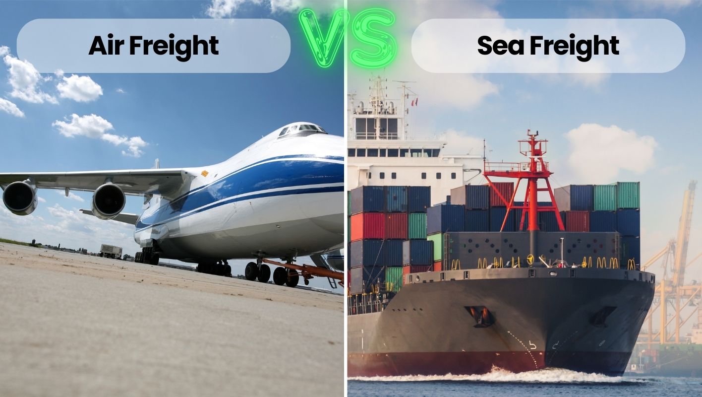 air freight vs. sea freight