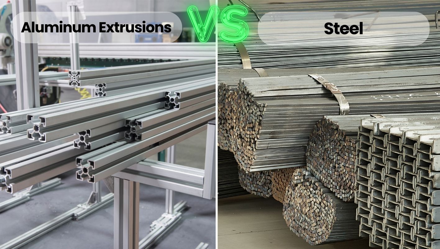 aluminum extrusions vs steel