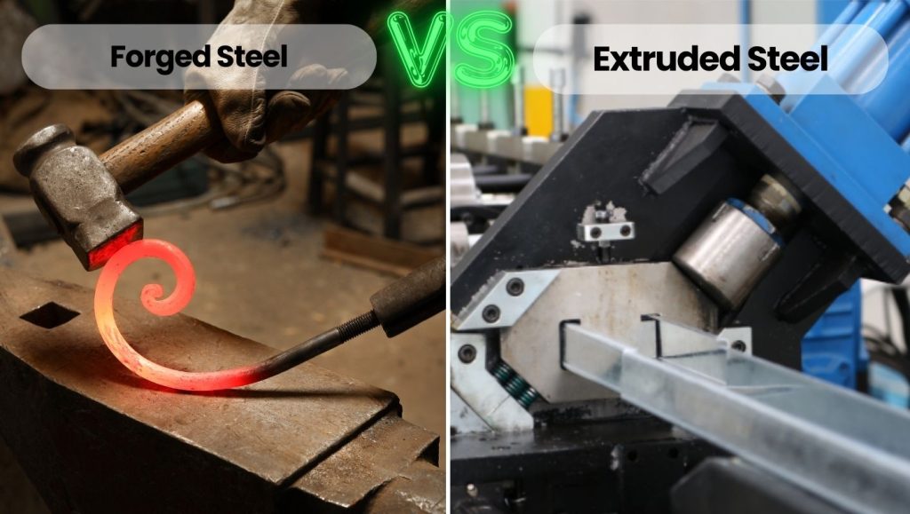 forged vs extruded steel