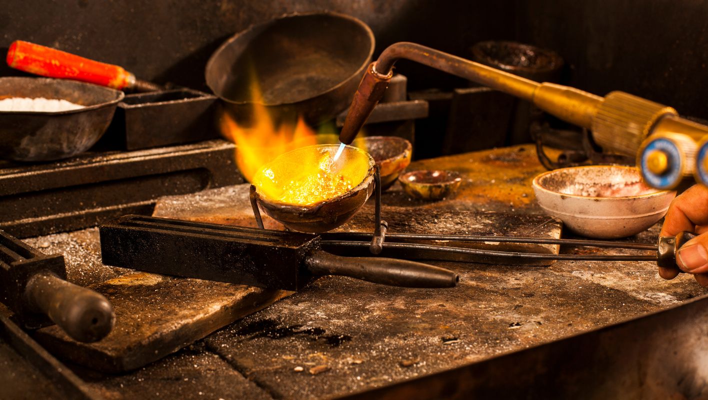 melting point of gold