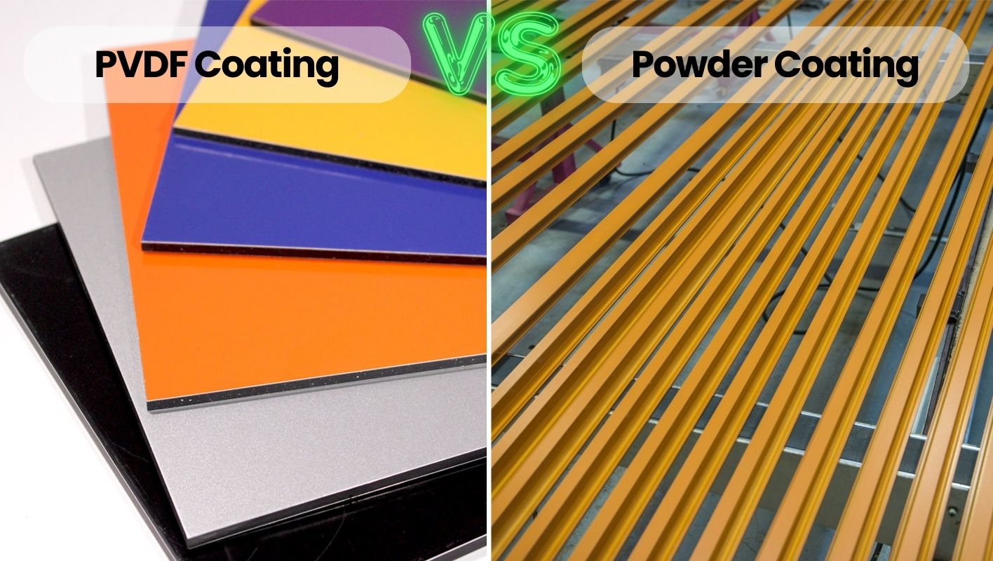 PVDF Coating VS Powder Coating pvdf coating vs powder coating