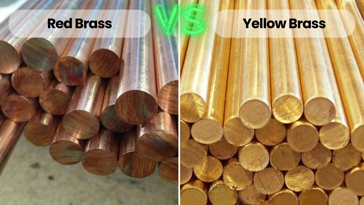 Red Brass and Yellow Brass red brass and yellow brass